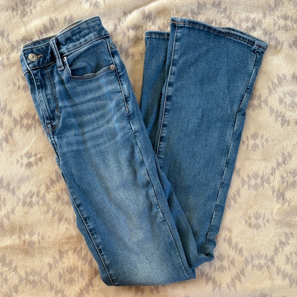 American Eagle Outfitters | Skinny Kick Blue Jeans | Size 2 R